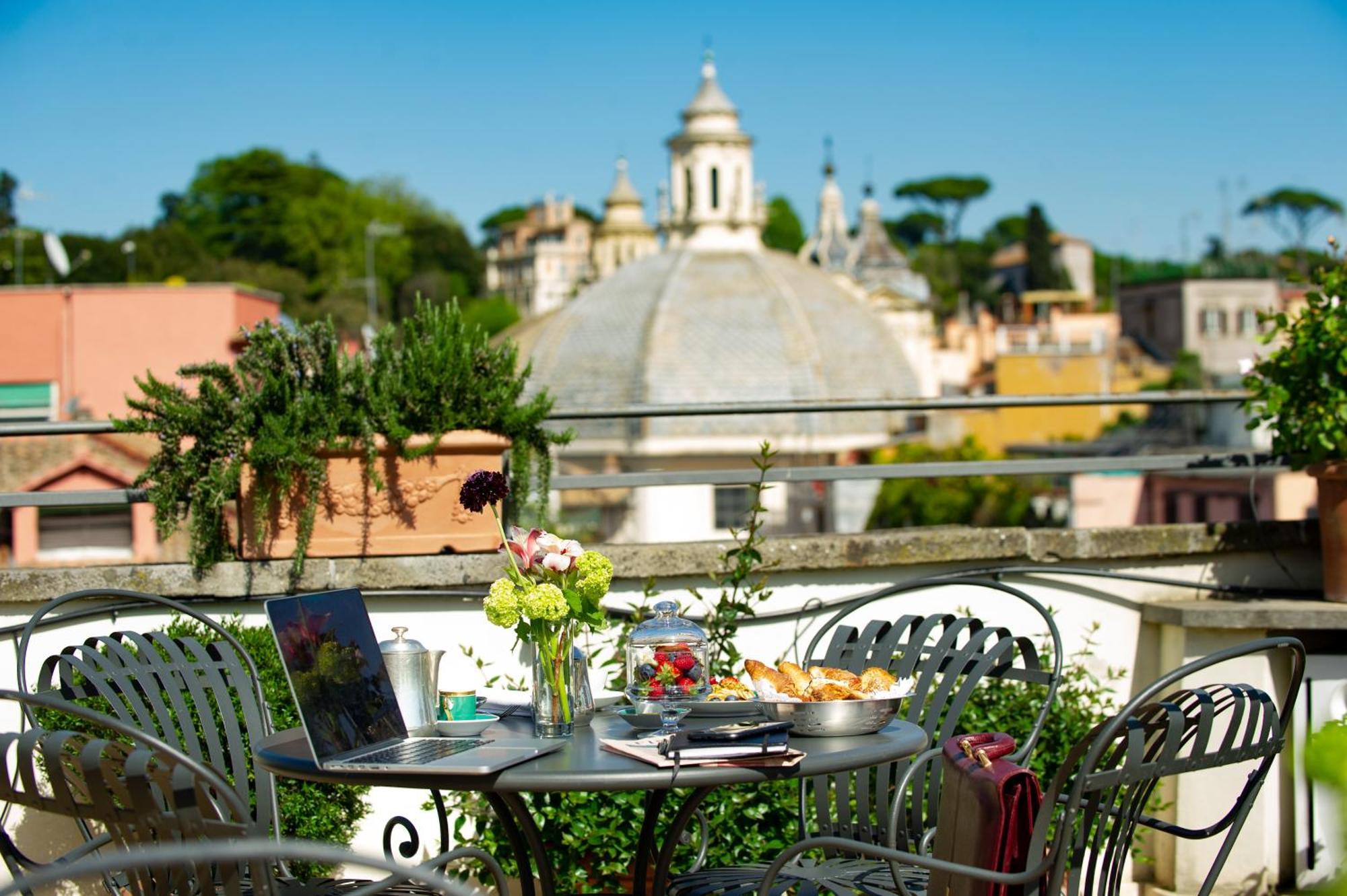 Hotel Locarno Rome Luaran gambar