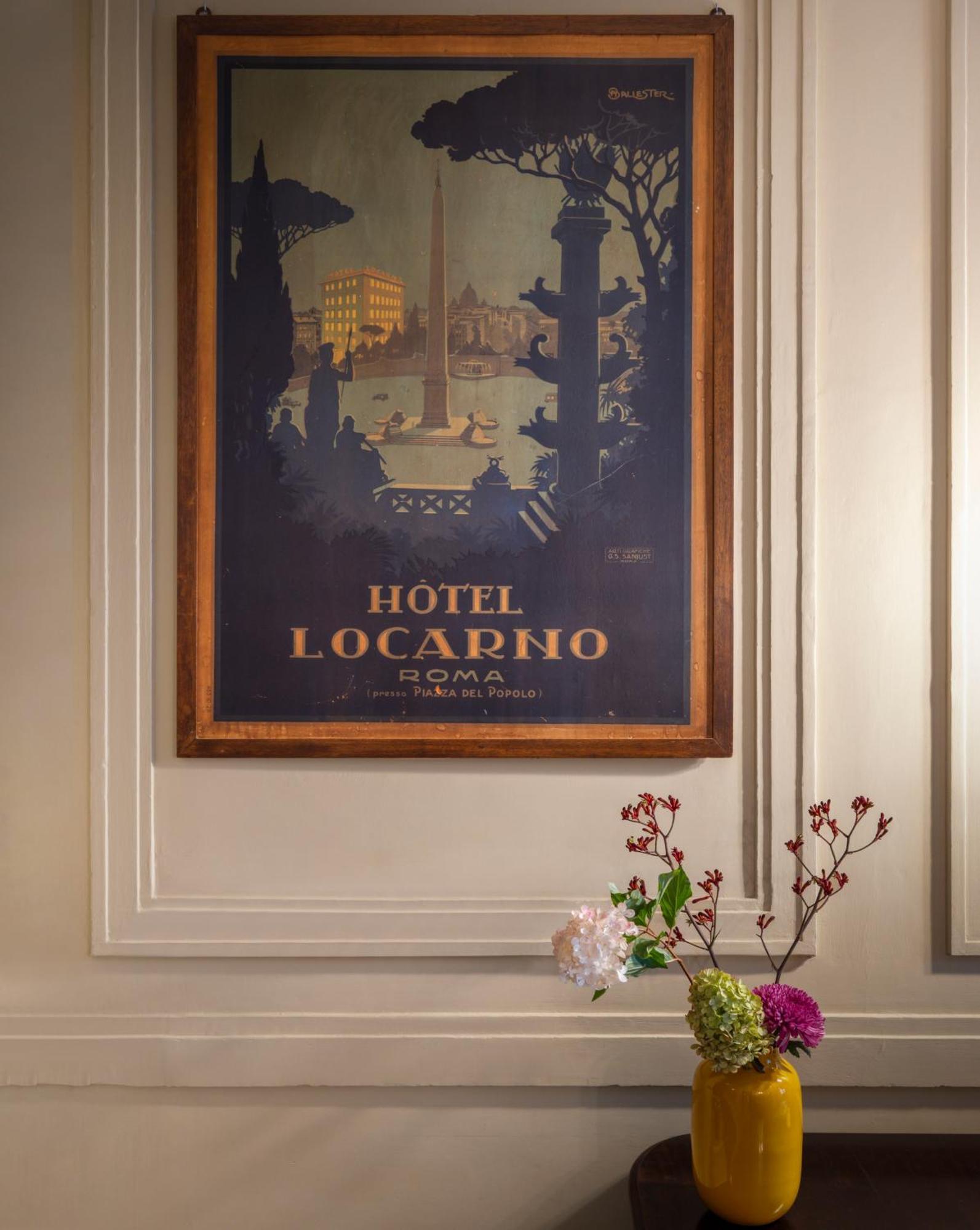 Hotel Locarno Rome Luaran gambar